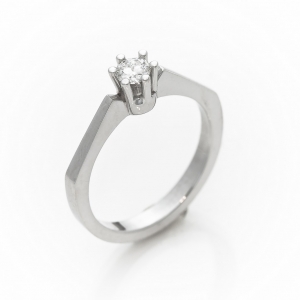 Soliter verenički prsten sa dijamantom