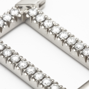 Luksuzna ogrlica sa citrinom i brilijantima